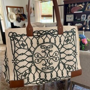 Tory Burch Ella Print Tote Bag